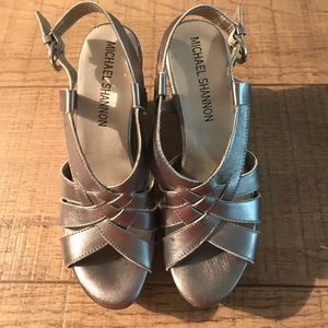 Michael Shannon Pewter Wedges